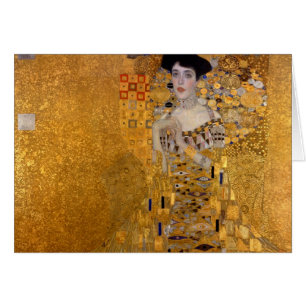 Cartão Gustav Klimt - Adele Bloch-Bauer I.