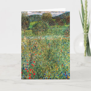 Cartão Gustav Klimt - Pomar