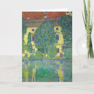 Cartão Gustav Klimt - Schloss Kammer am Attersee III