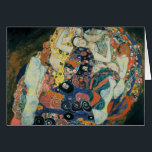 Cartão Gustavo Klimt: "o novo "<br><div class="desc">Obra-prima de Gustavo Klimt: "o novo"</div>