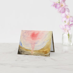 Cartão Gusten no submundo por Hilma af Klint