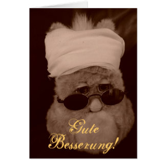 Cartão “Gute melhora! “