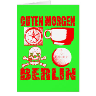 CARTÃO GUTEN MORGEN BERLIM