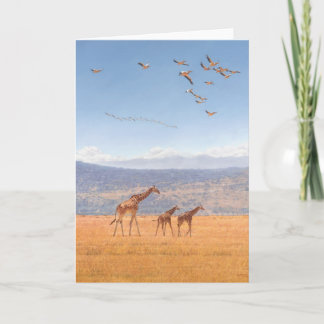 Cartão Guy Combes Wildlife Art Greetings Cards