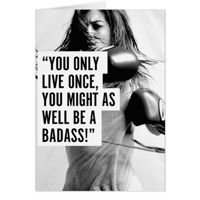 Cartão Gym Malhação Motivativo (Frente)