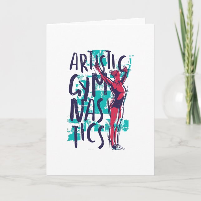 Cartão Gymnast Artístico (Frente)