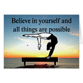 CARTÃO GYMNAST QUEEN