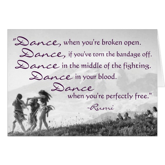 Cartão Gypsy Girls Hippie Mulher de Hippie Livre (Frente Horizontal)