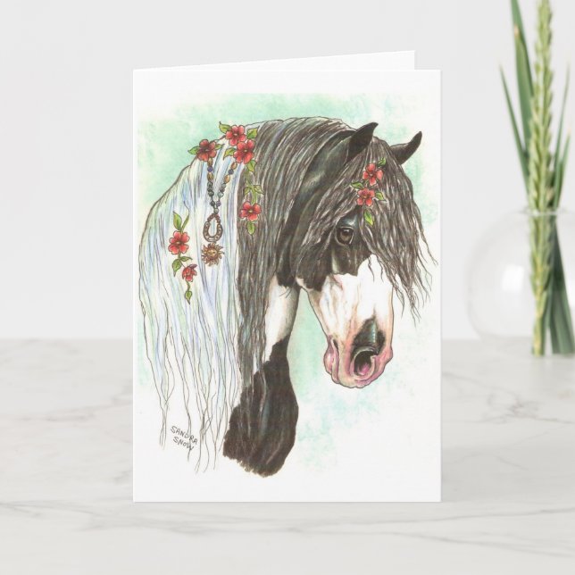 Cartão Gypsy Good Luck Tokens (Frente)