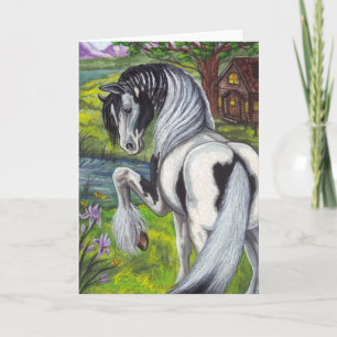 Cartão GYPSY HORSE Cabin Note card