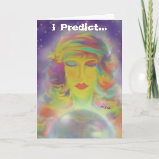 Cartão Gypsy Prediction Birthday Card