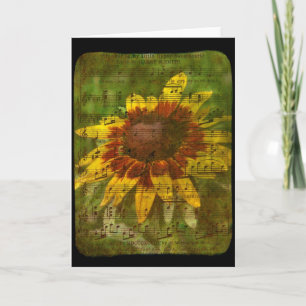 Cartão Gypsy Sweetheart Floral Collage
