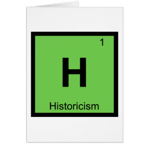 Cartão H - Filosofia Historicismo Símbolo Química