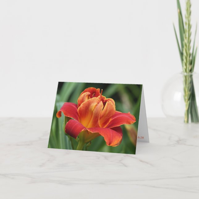 Cartão H. Layers Of Love Note Card (Frente)