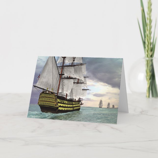 Cartão H M S Vitória (Frente)