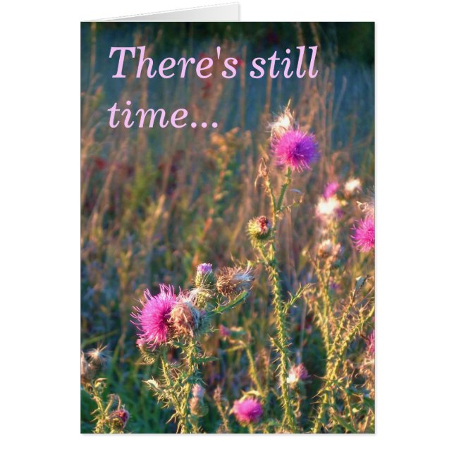 Cartão Há ainda um tempo… (Frente)