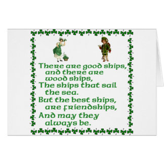 Cartão Há bons navios
