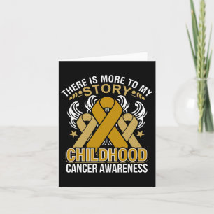Cartão Há Mais Na Minha História, Cancer De Infância Awar