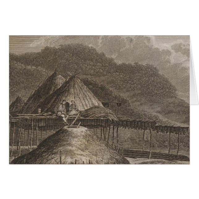 Cartão Habitats de Kamtschatka, Rússia (Frente Horizontal)