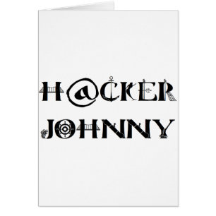 Cartão hacker Johnny