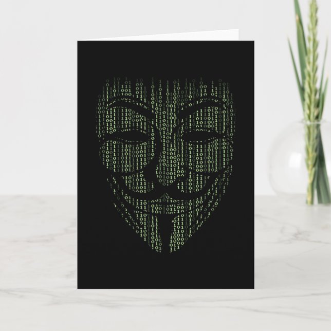 Cartão Hacking - Presente para Jogador Hacker de Computad (Frente)