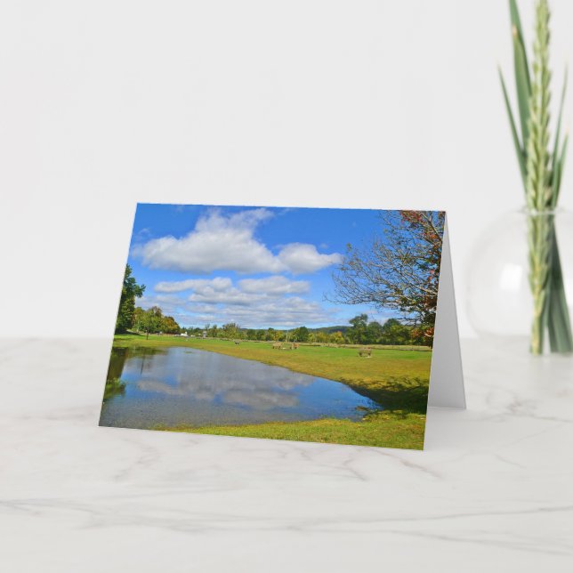Cartão Haddam Meadows Notecard (Frente)