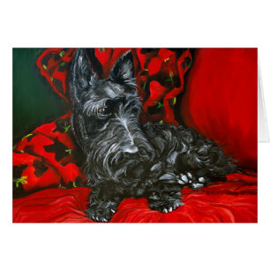 Cartão Haggis Terrier escocês