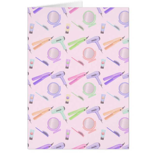 Cartão Hairstylist Engraçado (Frente)