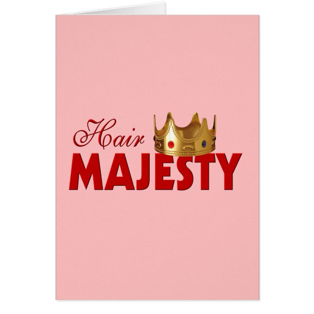 Cartão Hairstylist Engraçado (Frente)