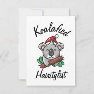 Cartão Hairstylist Koalafied
