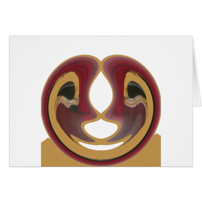 Cartão Hakuna Matata African Tratidional Tribe Image.png (Frente Horizontal)