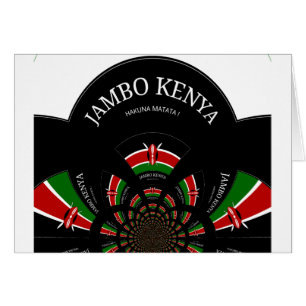Cartão Hakuna Matata Jambo Quênia