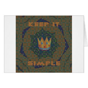 Cartão Hakuna matata mantém isso simples