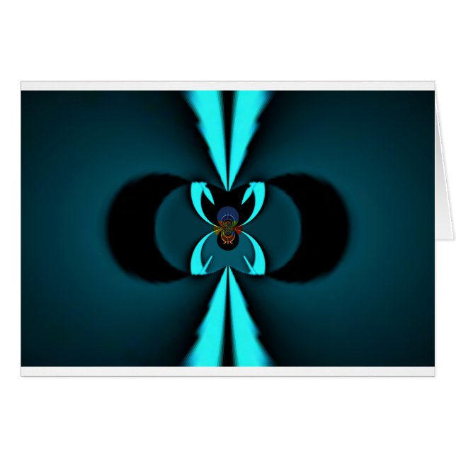 Cartão Hakuna Matata Oferece Blindagem Azul (Frente Horizontal)