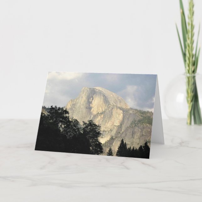 Cartão Half Dome, Parque Nacional de Yosemite, CA (Frente)