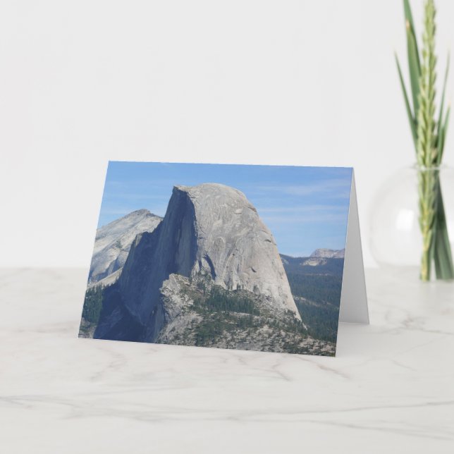 Cartão Half Dome, Yosemite, Califórnia (Frente)