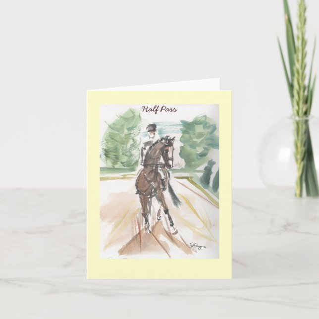 Cartão Half Pass Note Card (Frente)