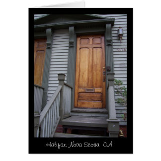 Cartão Halifax, Nova Escócia Canadá
