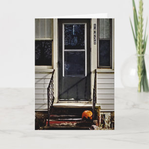 Cartão Hallowe’en "Roting Pumpkin Aguarda"