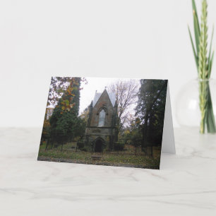 Cartão Hallowe nº 1 do "Lone Fir Cemetery Crypt"