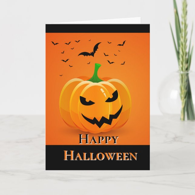 Cartão Halloween (Frente)