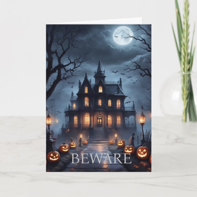 Cartão Halloween (Frente)