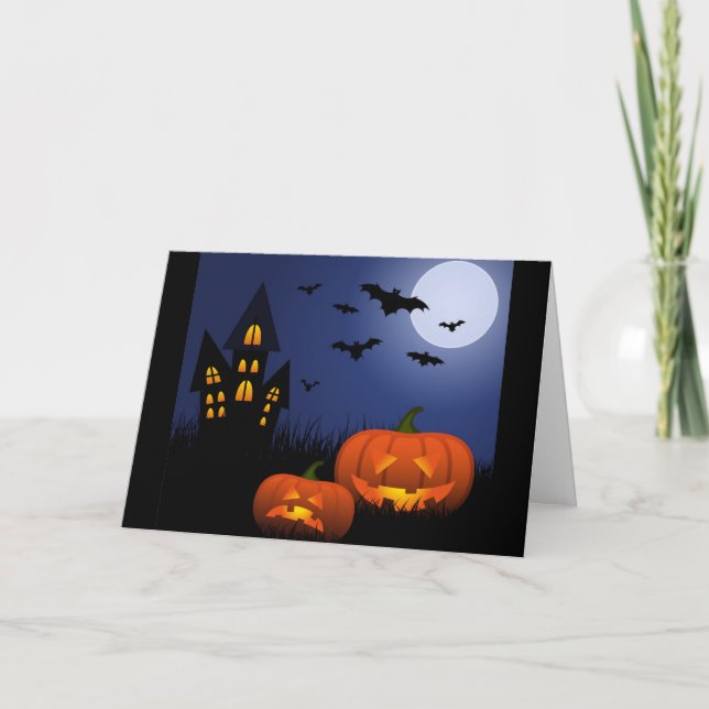 Cartão Halloween (Frente)