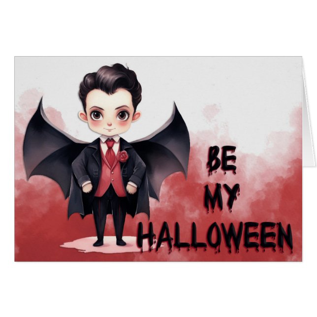 Cartão Halloween (Frente Horizontal)