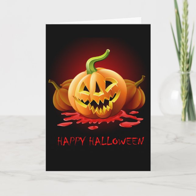 Cartão Halloween (Frente)