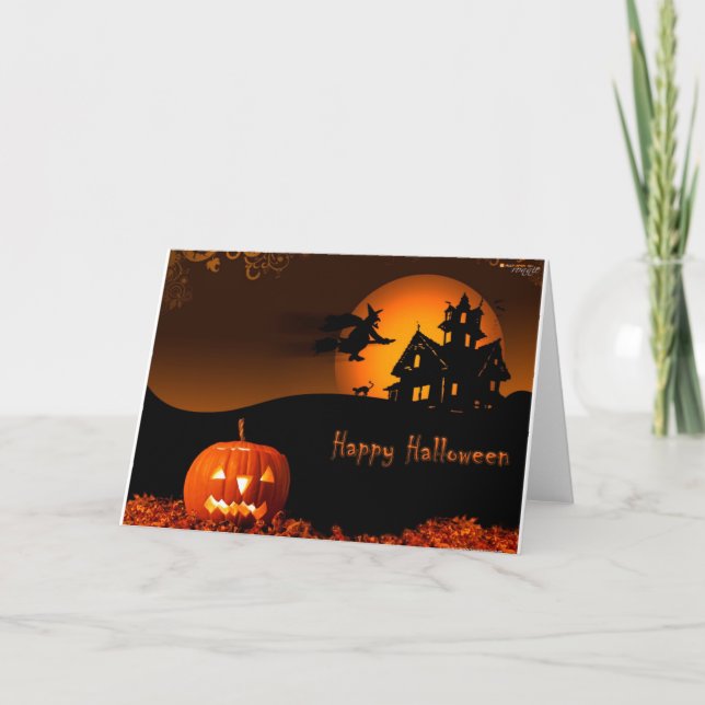 Cartão Halloween (Frente)
