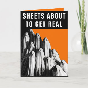 Cartão Halloween Adulto Engraçado