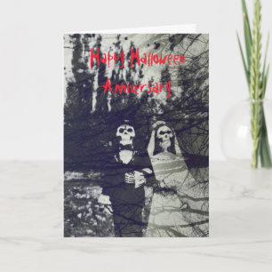 Cartão Halloween Anniversary