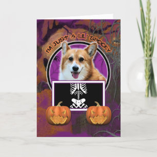 Cartão Halloween - Apenas um Mil Spooky - Corgi - Owen