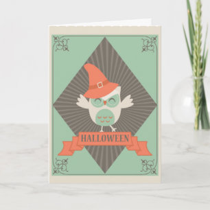 Cartão Halloween Assustador